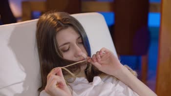 Mila Azul's Sultry Solo: Big Tits and Fingering Bliss