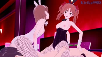 Misaka's Intimate Three-Way Adventure: Uncensored Japanese Cartoon