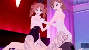 Misaka's Intimate Three-Way Adventure: Uncensored Japanese Cartoon