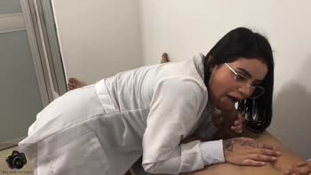 MelanieCaceress' Big Ass Seduces Patient's Erection