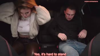 LuckyPlucky1's Car Sex Romp: Russian Teen (18+) Takes It in the Park
