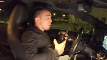LuckyPlucky1's Car Sex Romp: Russian Teen (18+) Takes It in the Park