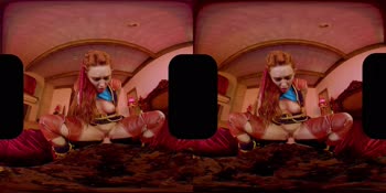 Lacy Lennon's Wild Virtual Ride in Aloy Cosplay