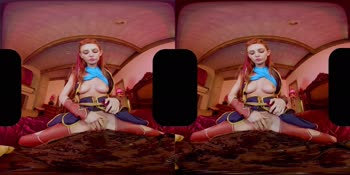 Lacy Lennon's Wild Virtual Ride in Aloy Cosplay