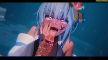 Sweet Life Hentai - Aqua's Aquatic Orgy: Konosuba Anime Teen (18+) Gangbang
