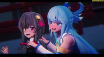 Sweet Life Hentai - Aqua's Aquatic Orgy: Konosuba Anime Teen (18+) Gangbang