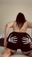 LilWickedEvelyn's Thick Booty Tease: Big Ass and Boobs