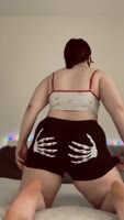 LilWickedEvelyn's Thick Booty Tease: Big Ass and Boobs