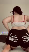 LilWickedEvelyn's Thick Booty Tease: Big Ass and Boobs