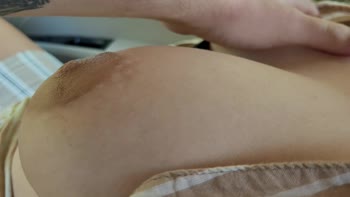 Picking Up a Busty Cutie and Exploring Her Curves in Public