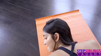 Cadey Mercury Teaches Yoga - Step Siblings' POV Lesson in Cumshots