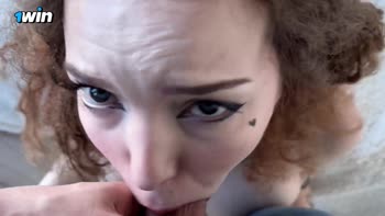 Jenny Kitty's Sweet Surprise: Blowjob, Cumshot & Big Tits