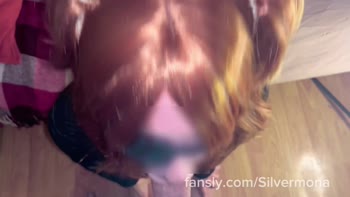 SilverMona - Asuka's Blowjob Obsession in Cosplay POV