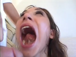 Salacious Blonde Teen (18+) with Perky Tits and Fair Hair Roxy Jezel Likes to Suck Three Dongs at One Time