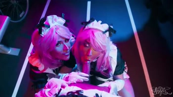 Zariah Aura, Kasey Kei & Avery Lust: Sizzling Trans Cosplay Seduction