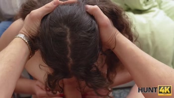 HUNT4K. Chubby girl with a Big Ass gets Fucked by a Stranger