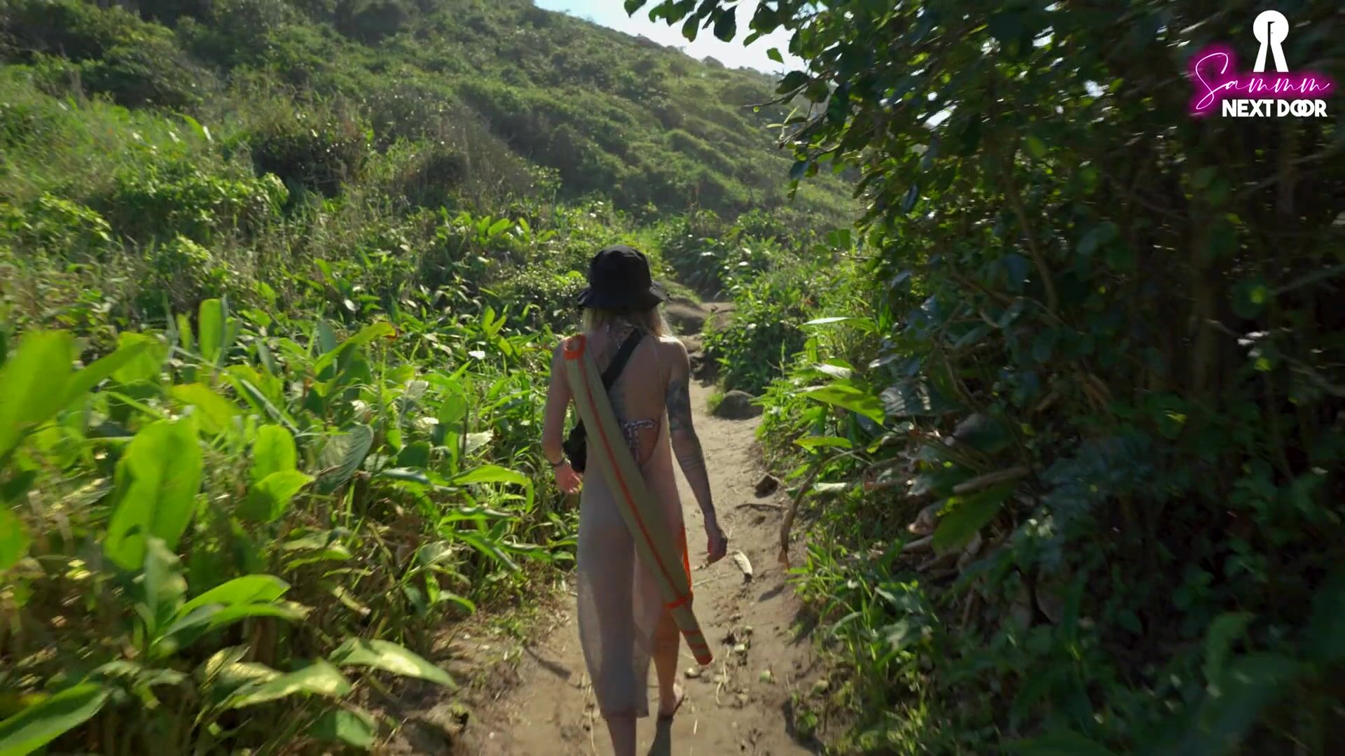 Hiking to a Nudiste Beach in Brazil - Outdoor Sex - SammmNextDoor Date Night #30