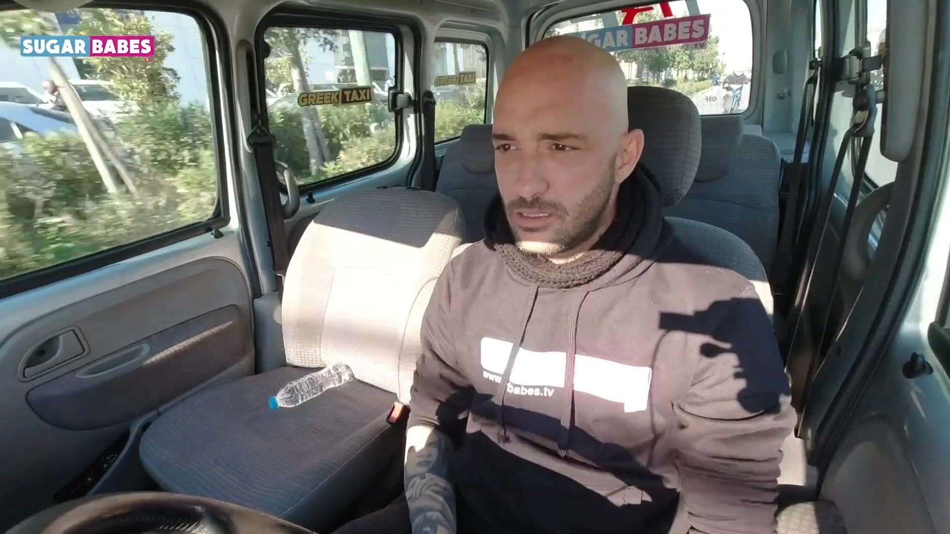 SugarBabesTV - Greek Taxi: Nail me in the Rear