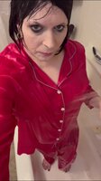 Victoria Satinheart's Wet Fantasies in Shimmering Satin