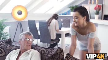 Stepdaddy's Old Love Gets Relit with Lovely's Young Passion