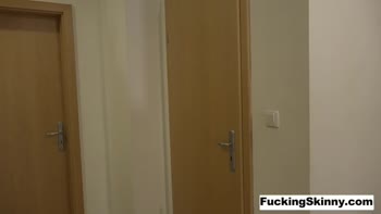 Ariel Grace's Petite Perfection: Skinny Ballerina Takes a Big Cock