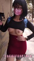 LaChicaSpider's Park Pleasure: Flashes Her Perfect Boobs