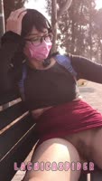 LaChicaSpider's Park Pleasure: Flashes Her Perfect Boobs