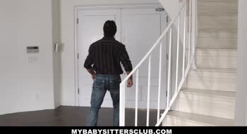 Avi Love's Teen (18+) Sitter Submission to Tommy Gunn's Big Cock