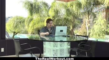 Sarah Vandella Fucks Fitness Client After Workout