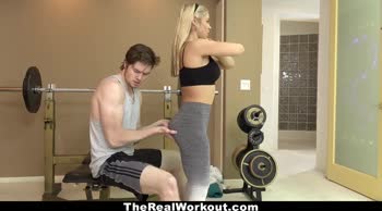 Sarah Vandella Fucks Fitness Client After Workout
