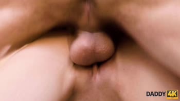 Daddy's Debauchery: Jillian Janson Satisfied by Cheating Daddy's Mature Cock