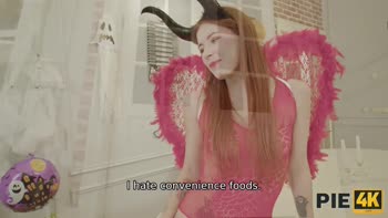 Leo Dee - Kitsune Liss' Sorority Smashing Halloween Foursome