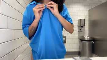 SsneepSnorps' Sneaky Strip Tease in Thigh High Socks