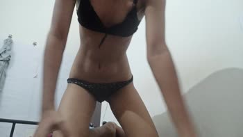 desi_girl23 - Desi Girl23's Steamy Squirt Show: Asian Teen (18+) Masturbates in Leggings