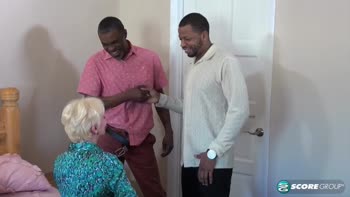 Seka Black's Triple Delight: Blonde Anal Threesome