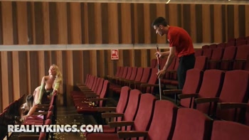 REALITY KINGS - Angie Lynx & Ada Lapiedra Let Usher Jordi Join Them For A Wild 3some In The Theater