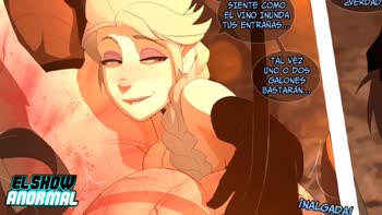 DayanDubs - Elsa's Steamy Cartoon Threesome Delight
