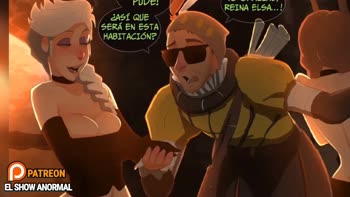 DayanDubs - Elsa's Steamy Cartoon Threesome Delight