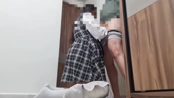 Anny Kitty's Secret Pregnancy Affair: Brother-in-Law Seduces in Uniform