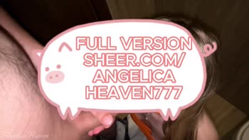 AngelicaHeaven - Angelica Heaven's Public Toilet Anal Surprise