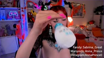 Sabrina_Great - Sabrina's Sizzling Solo: 60FPS Redhead Tattoo Delight