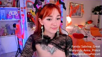 Sabrina_Great - Sabrina's Sizzling Solo: 60FPS Redhead Tattoo Delight