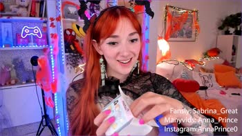 Sabrina_Great - Sabrina's Sizzling Solo: 60FPS Redhead Tattoo Delight