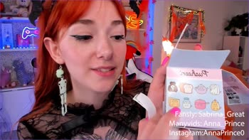 Sabrina_Great - Sabrina's Sizzling Solo: 60FPS Redhead Tattoo Delight