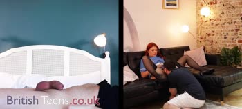 Blowjob Bonanza: British Teens (18+) Battle for Cumshot Glory