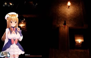 Furry Frenzy: Brunnette Catgirl Bunny Gangbang