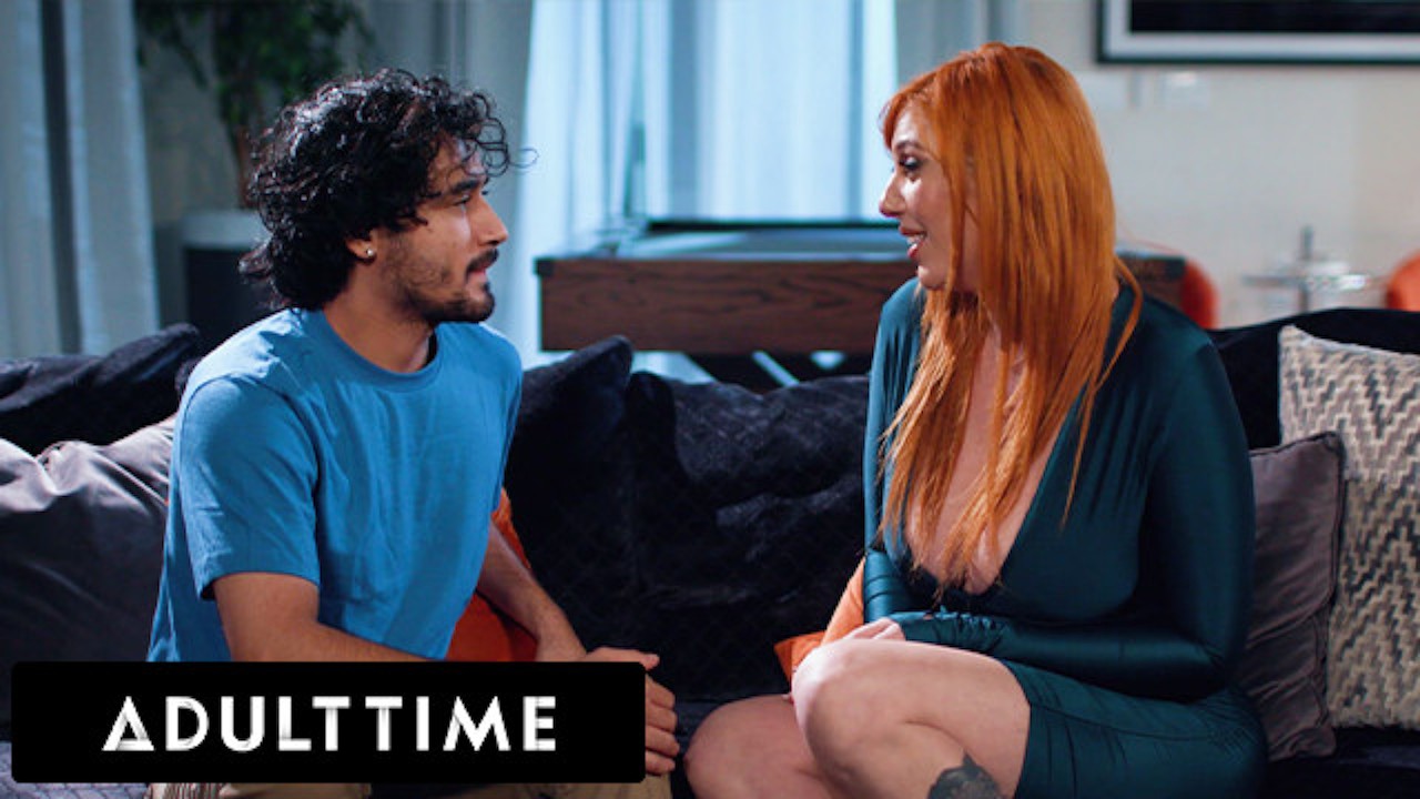 ADULT TIME - Nervous Teen (18+) Doesn't Pull Out Of His MILF Therapist Lauren Phillips During Sensual Fuck