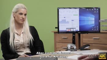 Blanche Bradburry's Czech Casting: Blonde Teen (18+) Loans Her Body