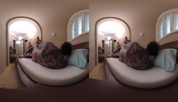 Merida Sat VR Behind the Scenes Part Three - Double Vaginal Threesome Makes Smokeshow See Stars