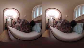 Merida Sat VR Behind the Scenes Part Three - Double Vaginal Threesome Makes Smokeshow See Stars